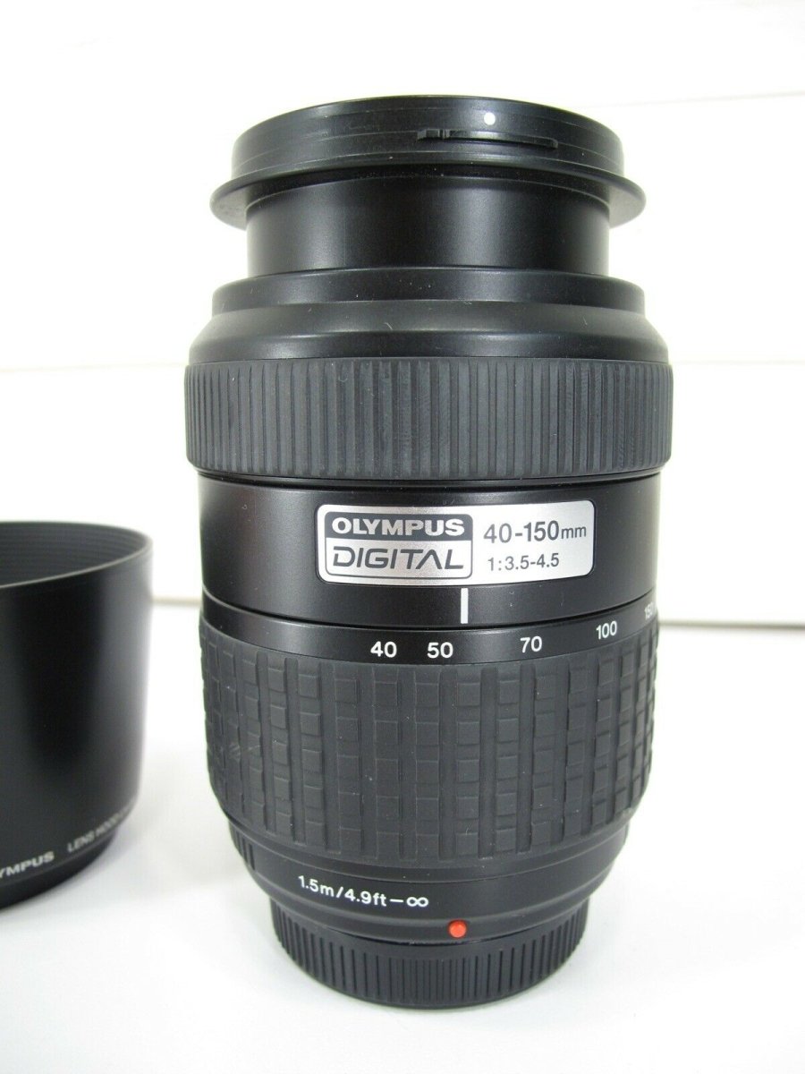 Olympus Zuiko 40 - 150mm f/3.5 - 4.5 EZ Digital Zoom Lens for Olympus Four Thirds E+ - ZeereeZ