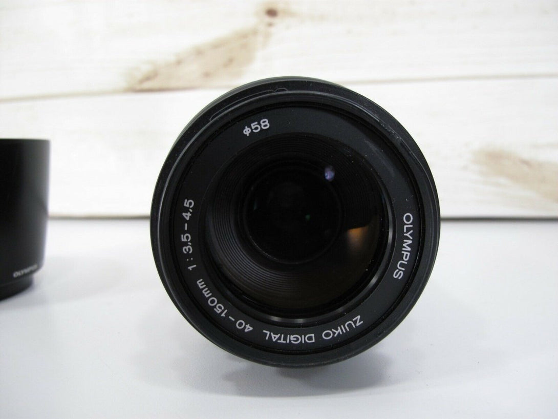Olympus Zuiko 40 - 150mm f/3.5 - 4.5 EZ Digital Zoom Lens for Olympus Four Thirds E+ - ZeereeZ