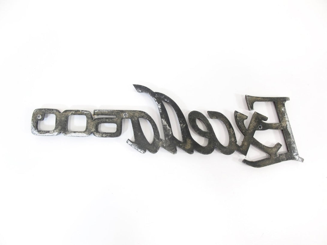 Original Airstream Excella 500 Vintage Camper Trailer Logo Nameplate Badge - ZeereeZ