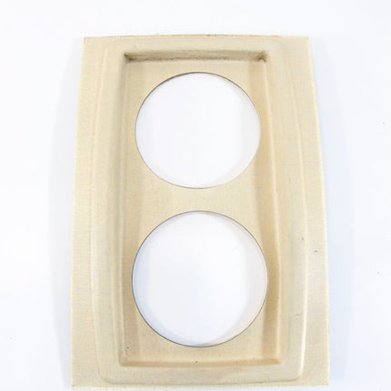 Original Airstream Front Endcap Clock / Thermostat Trim Bezel - ZeereeZ