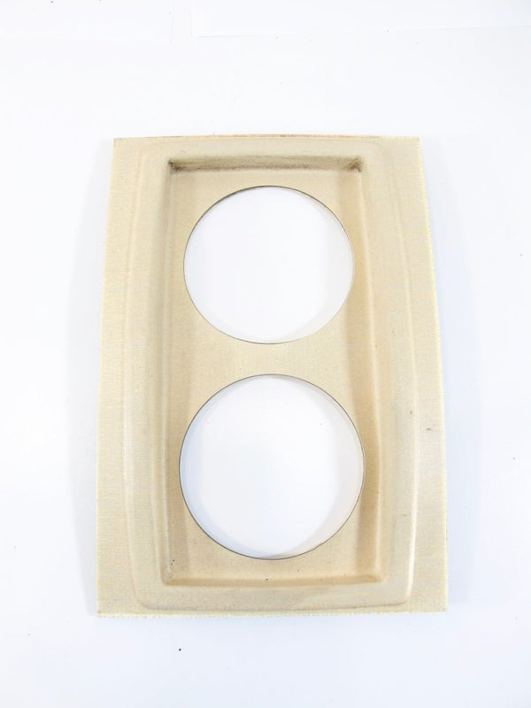 Original Airstream Front Endcap Clock / Thermostat Trim Bezel - ZeereeZ