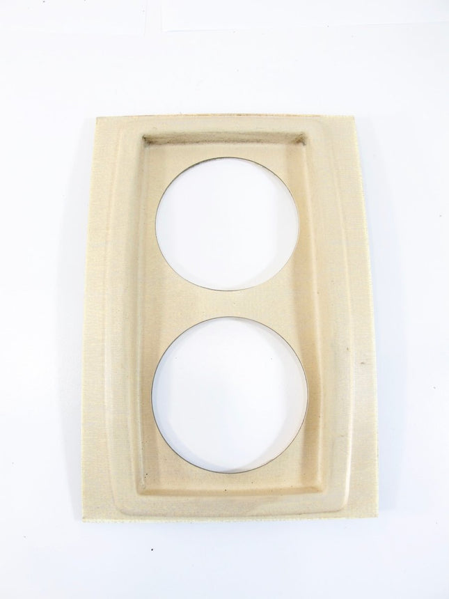 Original Airstream Front Endcap Clock / Thermostat Trim Bezel - ZeereeZ
