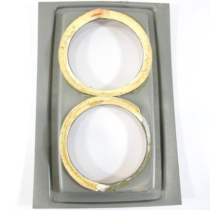 Original Airstream Front Endcap Clock / Thermostat Trim Bezel - ZeereeZ