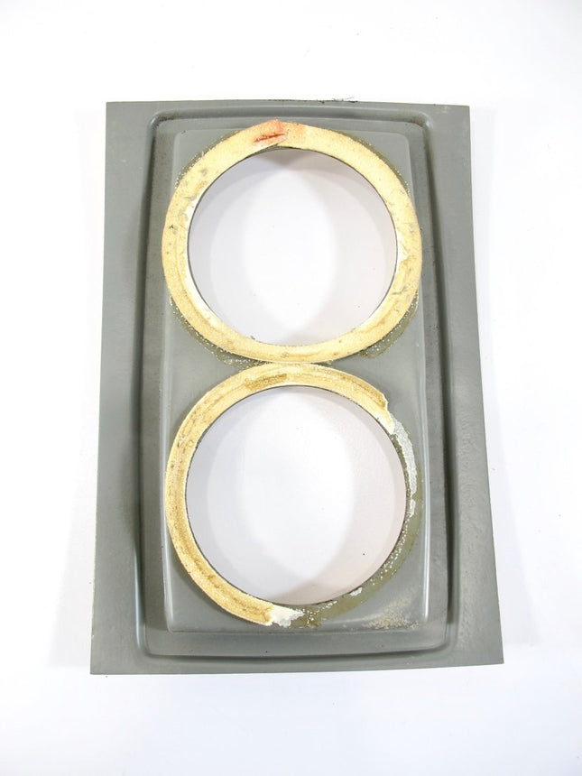 Original Airstream Front Endcap Clock / Thermostat Trim Bezel - ZeereeZ