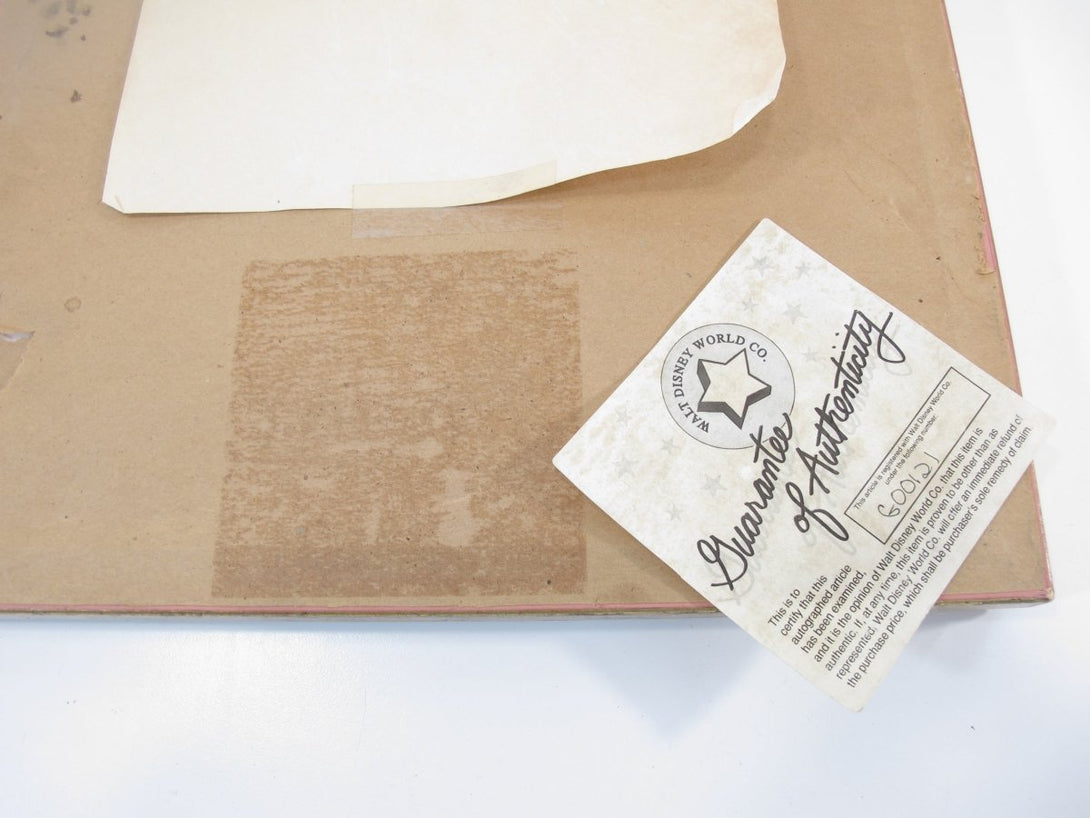 Original Autographed Jimmy Stewart & June Allyson Vintage Photo for The Glen Miller Story Framed from Disney World - ZeereeZ