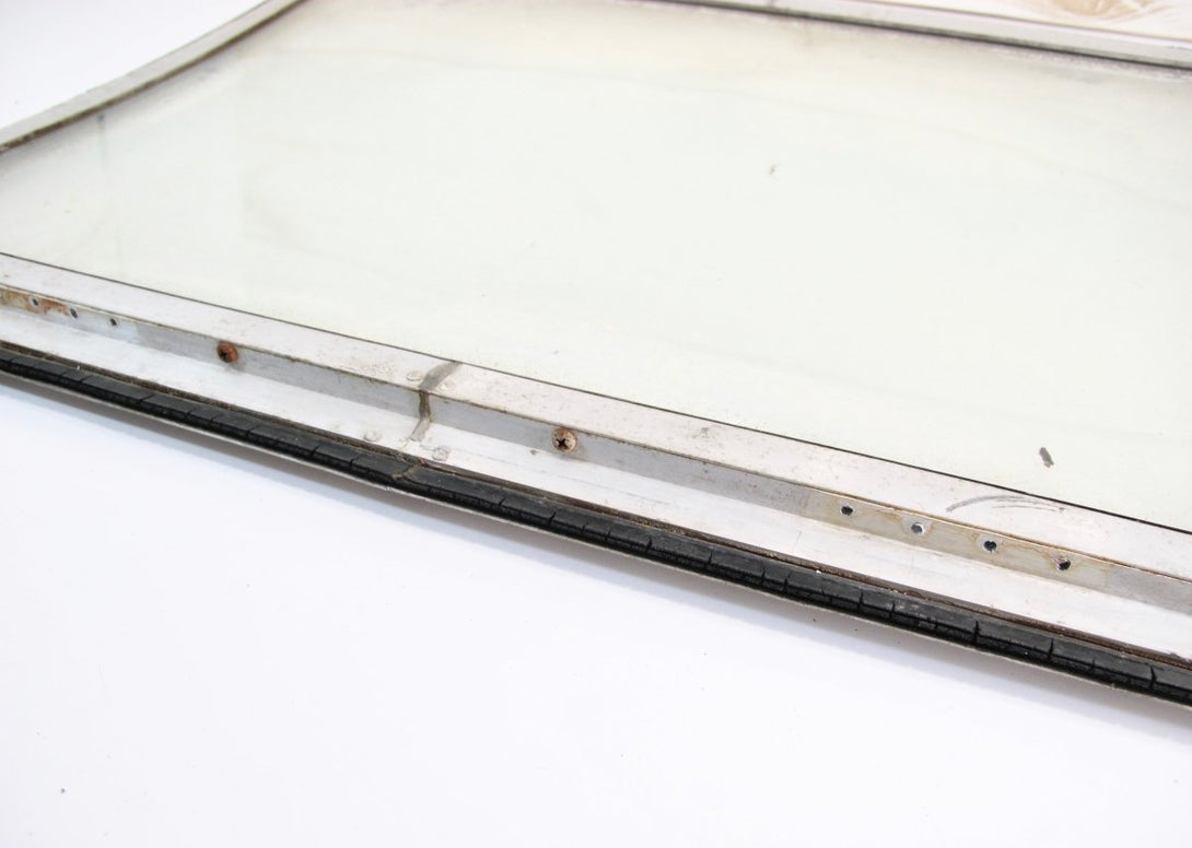 Original Double Pane Glass/ Plexi Curved Side Awning Window for 1969 - Mid 70s Airstream Trailers - ZeereeZ