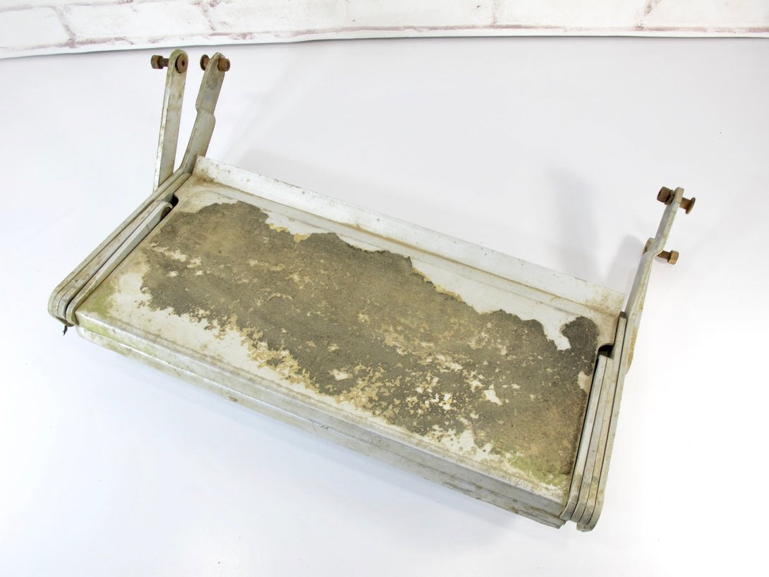 Original Solid Aluminum Double Step Assembly for Airstream Trailers 1970s - 2000s - ZeereeZ