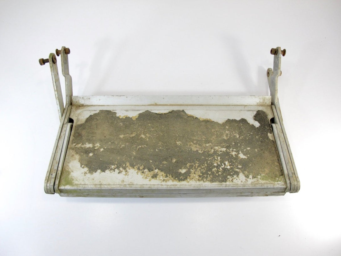 Original Solid Aluminum Double Step Assembly for Airstream Trailers 1970s - 2000s - ZeereeZ