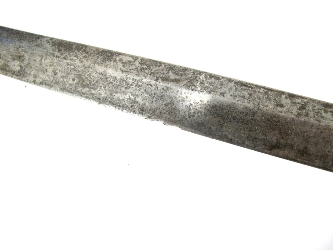 Original WWII Mishina Yoshiaki Japanese Gunto Katana Sword w/ Saya/Sheath - ZeereeZ