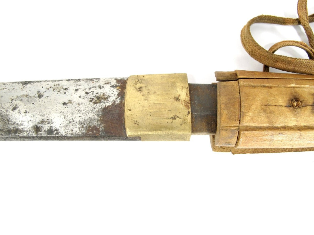 Original WWII Mishina Yoshiaki Japanese Gunto Katana Sword w/ Saya/Sheath - ZeereeZ
