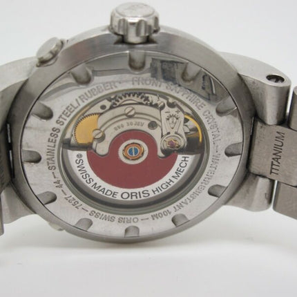 Oris Worldtimer TT1 Mens Titanium & Stainless Swiss Automatic Diving Watch - ZeereeZ
