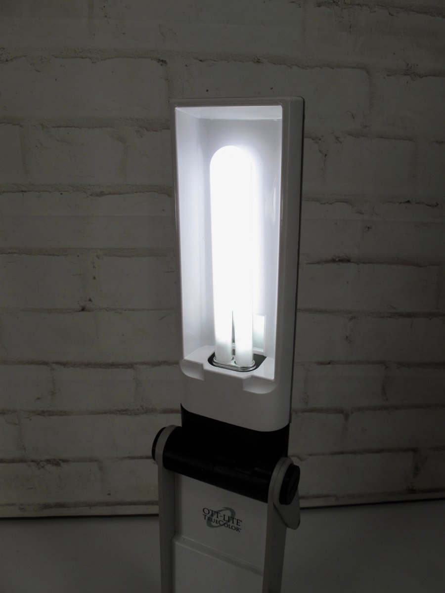 Ott Lite OTL13TCG TrueColor Natural Daylight Foldable Desk Table Lamp - ZeereeZ