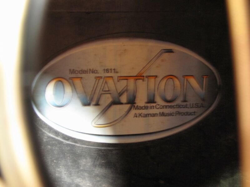 Ovation 1611 Balladeer Acoustic Electric Guitar w/ OHSC - ZeereeZ
