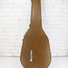 Ovation Vintage Acoustic Guitar Original Brown / Orange Hard Shell Case OHSC - ZeereeZ