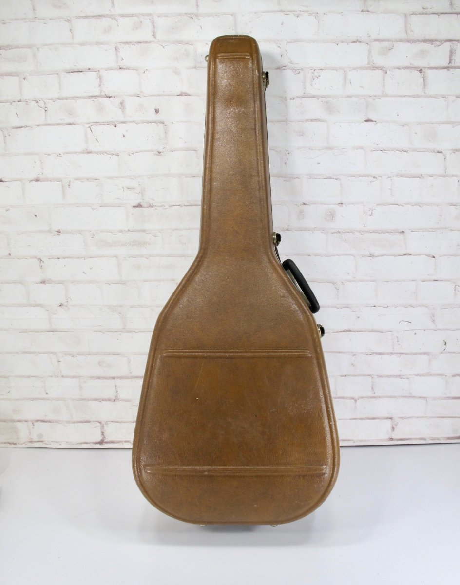 Ovation Vintage Acoustic Guitar Original Brown / Orange Hard Shell Case OHSC - ZeereeZ