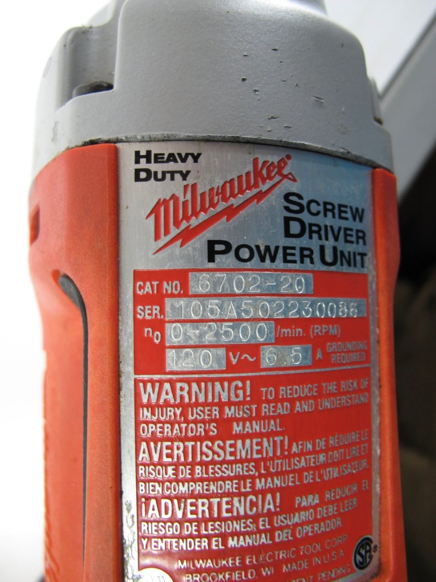 Pam Fastening P13KUE Auto Feed Milwaukee 67021” - 3” Screw Gun w/ 20" Extension - ZeereeZ