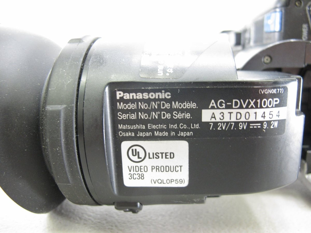 Panasonic AG - DVX100B 3CCD Professional Camcorder Video Camera w/ Leica Lens - ZeereeZ