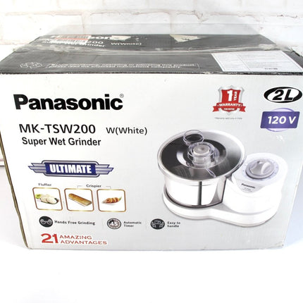 Panasonic MK - TSW200 ltimate Wet Grinder Grain, Paste + More Grinder Appliance - ZeereeZ