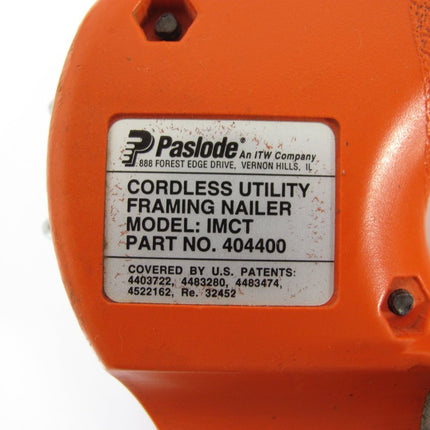 Paslode IMCT Impulse Cordless Gas Framing Nailer Nail Gun 40440 - ZeereeZ