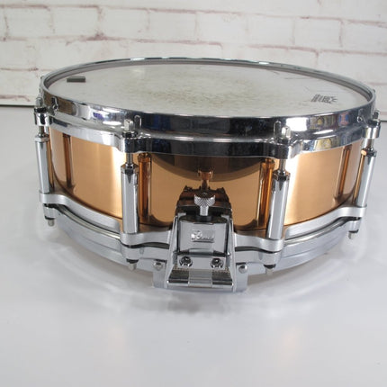 Pearl Copper Shell 14 x 5 Free Floating System 10 Lug Snare Drum - ZeereeZ