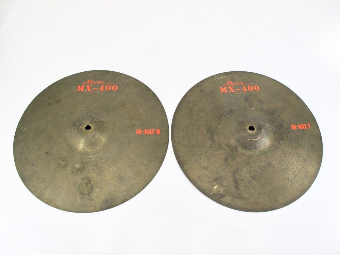 Pearl Maxwin MX - 400 14 Inch Hi Hat Cymbal Set Japan - ZeereeZ