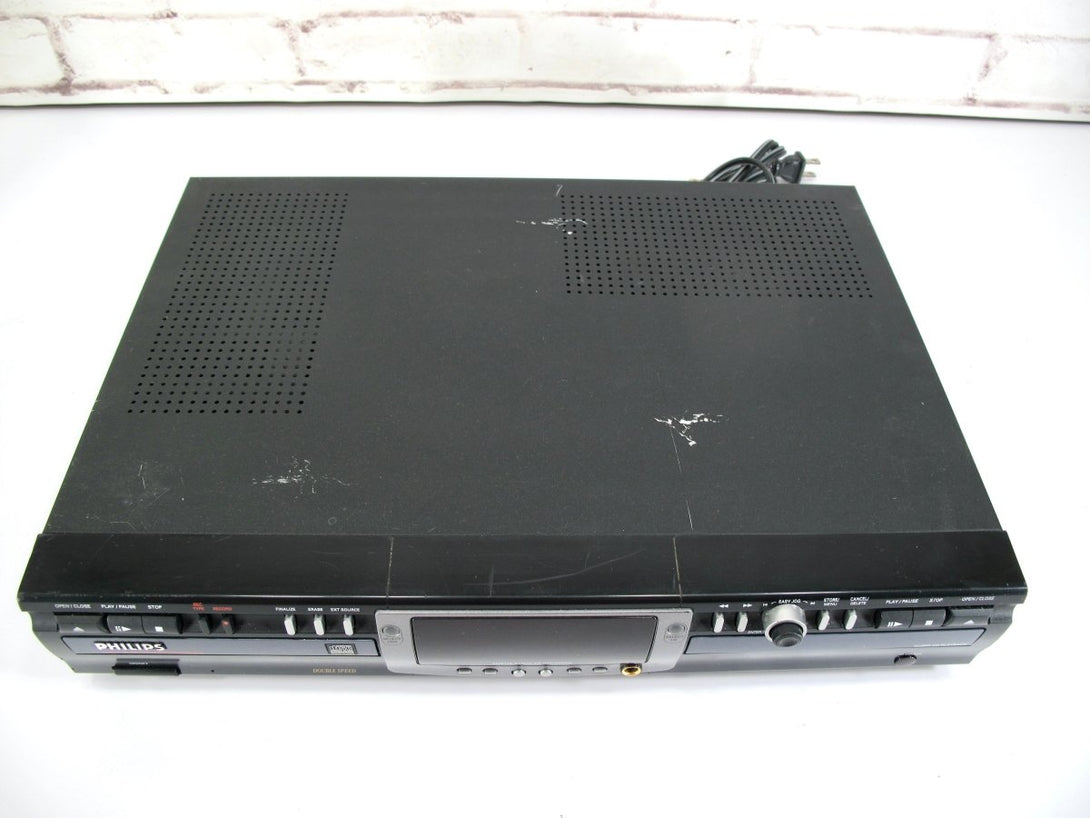 Philips CDR775 /17 CD Recordable Dual Deck CD - RW CD - R Player Recorder - ZeereeZ