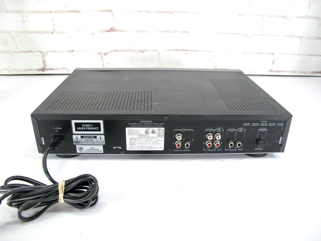 Philips CDR775 /17 CD Recordable Dual Deck CD - RW CD - R Player Recorder - ZeereeZ