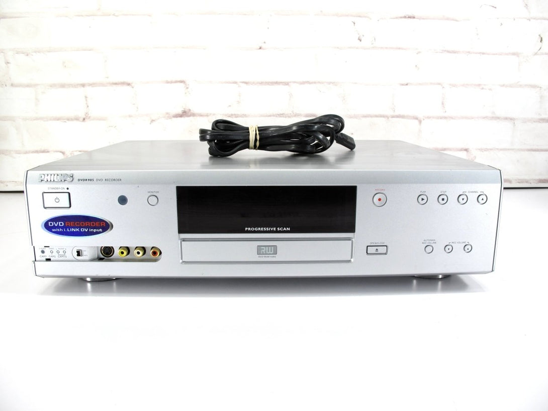 Philips DVDR985/172 DVD+ReWritable TruSurround DVD Recorder Player - ZeereeZ