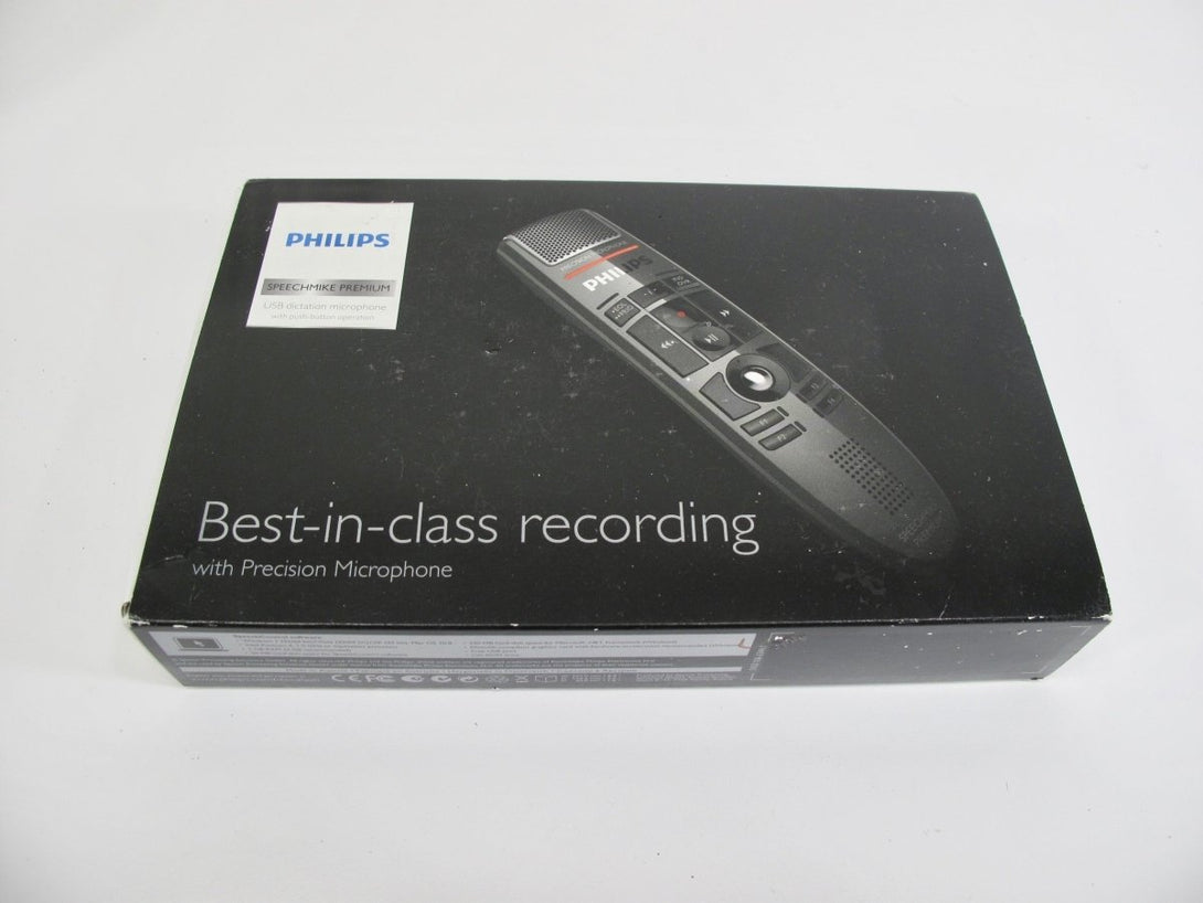 Philips LFH - 3500 SpeechMike Premium USB Dictation Microphone - ZeereeZ