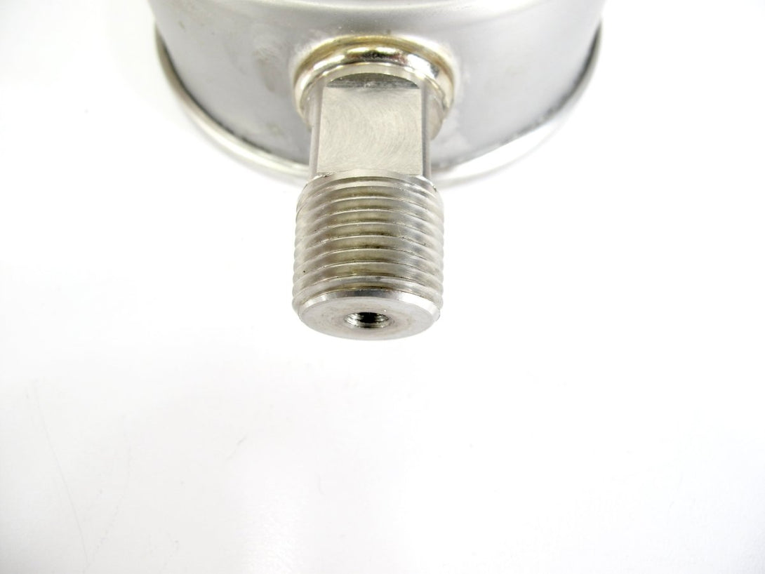 PIC S301L - 402P 4” SST 1/2” NPT Liquid Filled Pressure Gauge 3000PSI - ZeereeZ