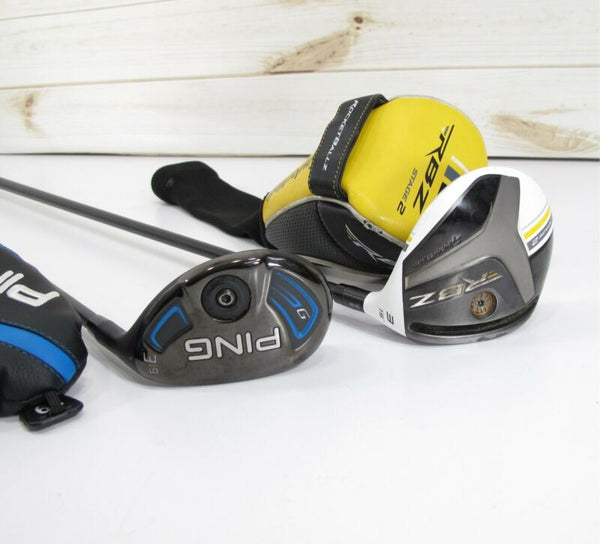 Ping G 3 19 Hybrid Alta 70 R Flex & Taylormade RBZ Stage 2 RF60 Fairway Wood RH - ZeereeZ