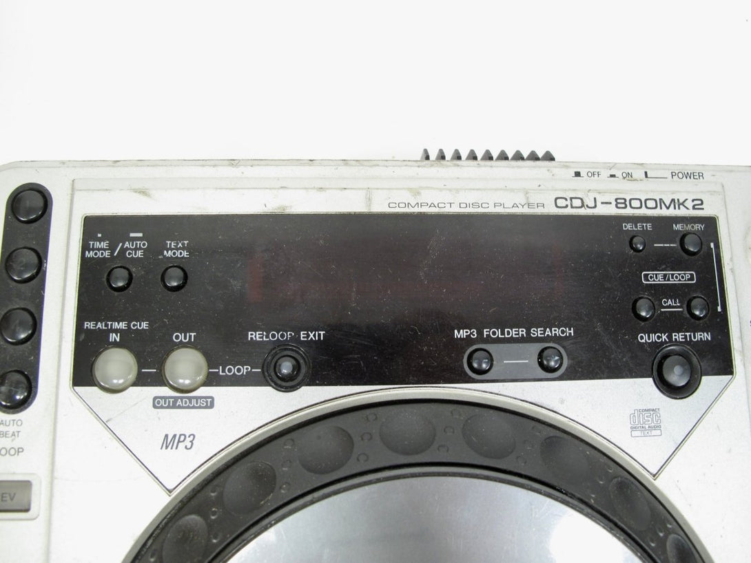 Pioneer CDJ - 800MK2 Professional CD MP3 DJ Turntable CDJ Vinyl Mode Player Deck - ZeereeZ