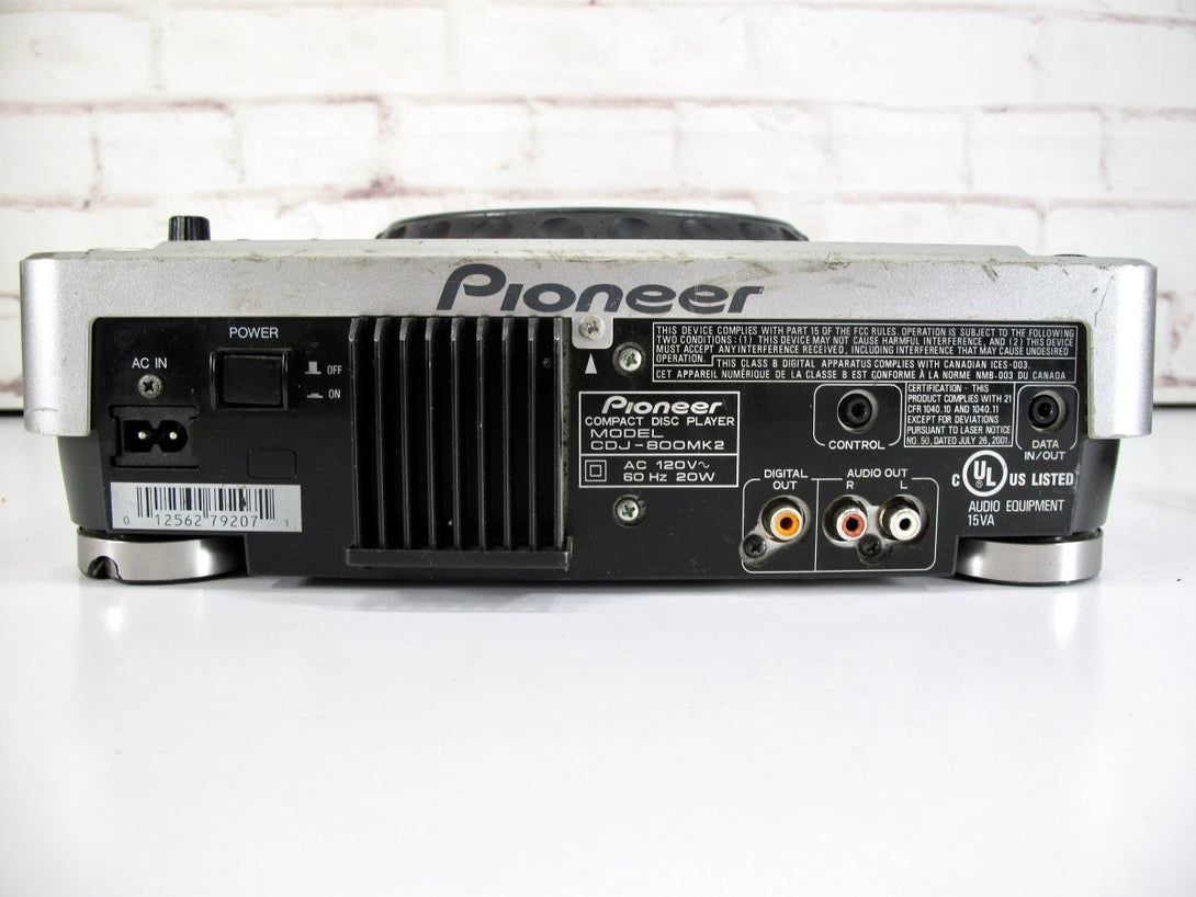 Pioneer CDJ - 800MK2 Professional CD MP3 DJ Turntable CDJ Vinyl Mode Player Deck - ZeereeZ