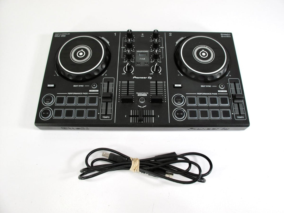 Pioneer DDJ - 200 Dual Deck Portable Smartphone PC/Mac DJ Controller - ZeereeZ