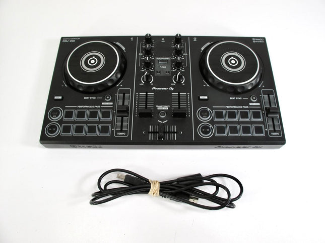 Pioneer DDJ - 200 Dual Deck Portable Smartphone PC/Mac DJ Controller - ZeereeZ