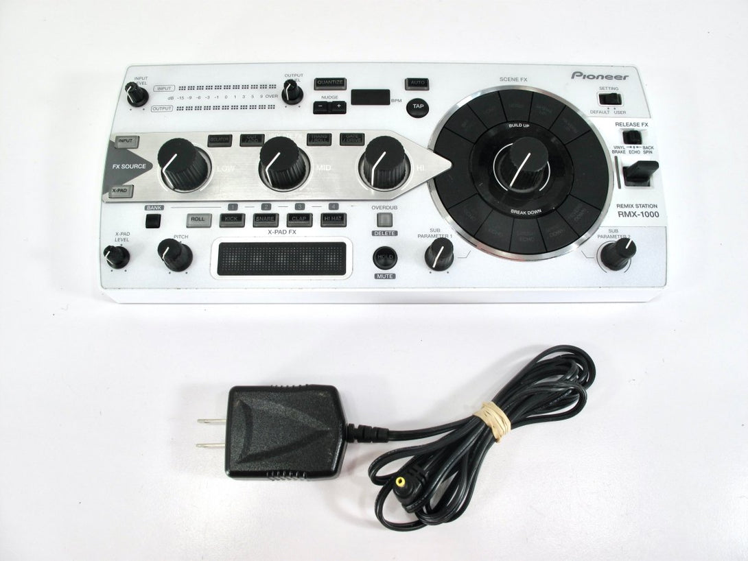 Pioneer DJ RMX 1000 Professional DJ Effector & Sampler Interface White - ZeereeZ