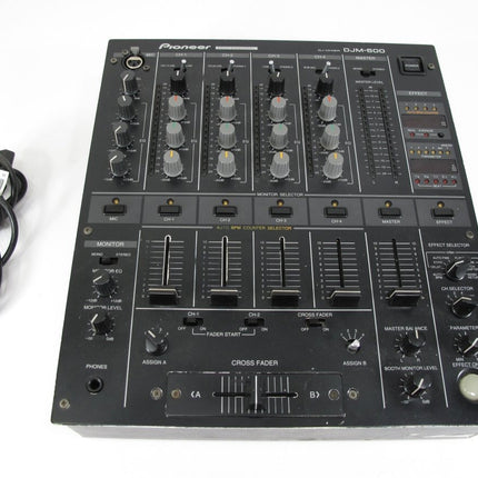 Pioneer DJM - 500 4 - Channel Performance DJ Audio Mixer Japan - ZeereeZ