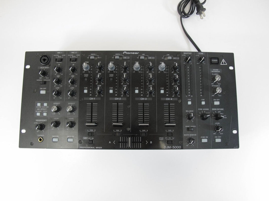 Pioneer DJM - 5000 4 - channel 19 - inch Rack Mountable Professional Digital DJ Mixer - ZeereeZ