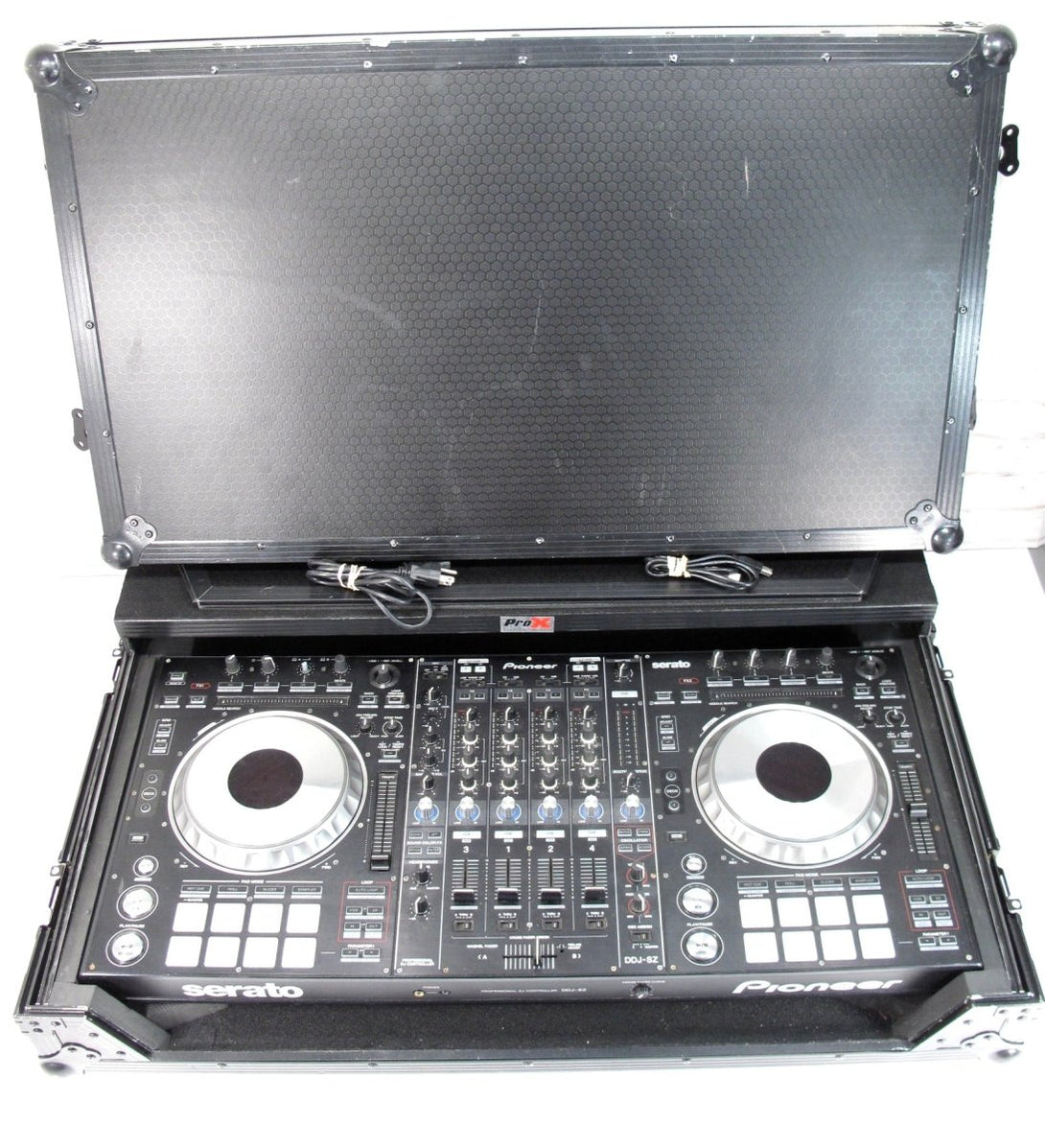 Pioneer Serato DDJ - SZ 4 Channel Professional Dj Controller Mixer w/ Rolling Case - ZeereeZ