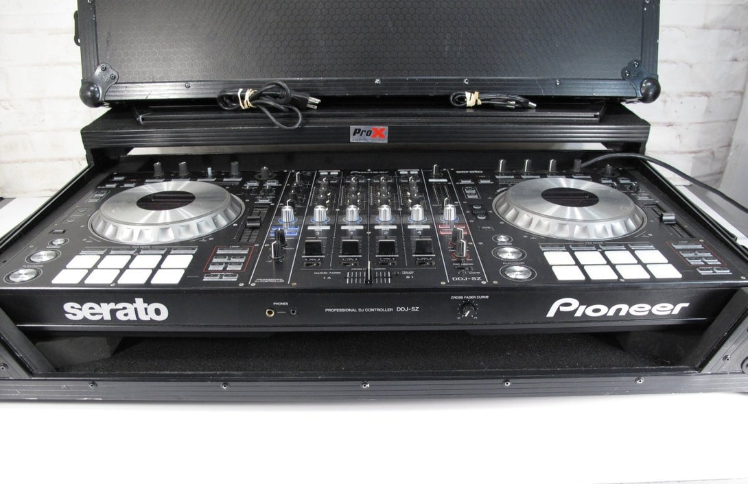 Pioneer Serato DDJ - SZ 4 Channel Professional Dj Controller Mixer w/ Rolling Case - ZeereeZ