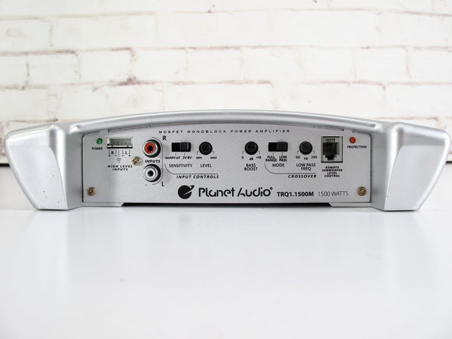 Planet Audio TRQ1.1500M Torque 1500W Monoblock Class A/B 1 Ch 2 Ohm Amplifier - ZeereeZ