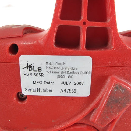 PLS HVR 505R Compact Self Leveling Red Rotary Laser System - ZeereeZ