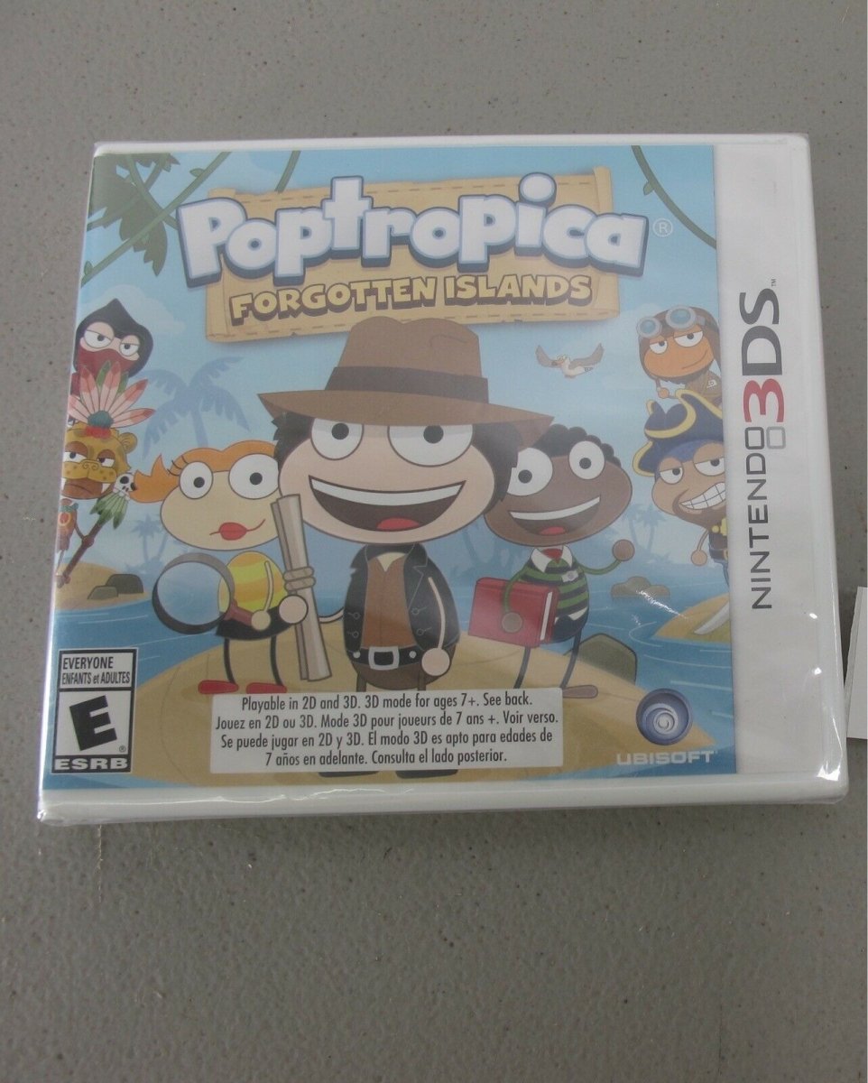 Poptropica Forgotten Islands Nintendo 3DS Video Game New Sealed - ZeereeZ