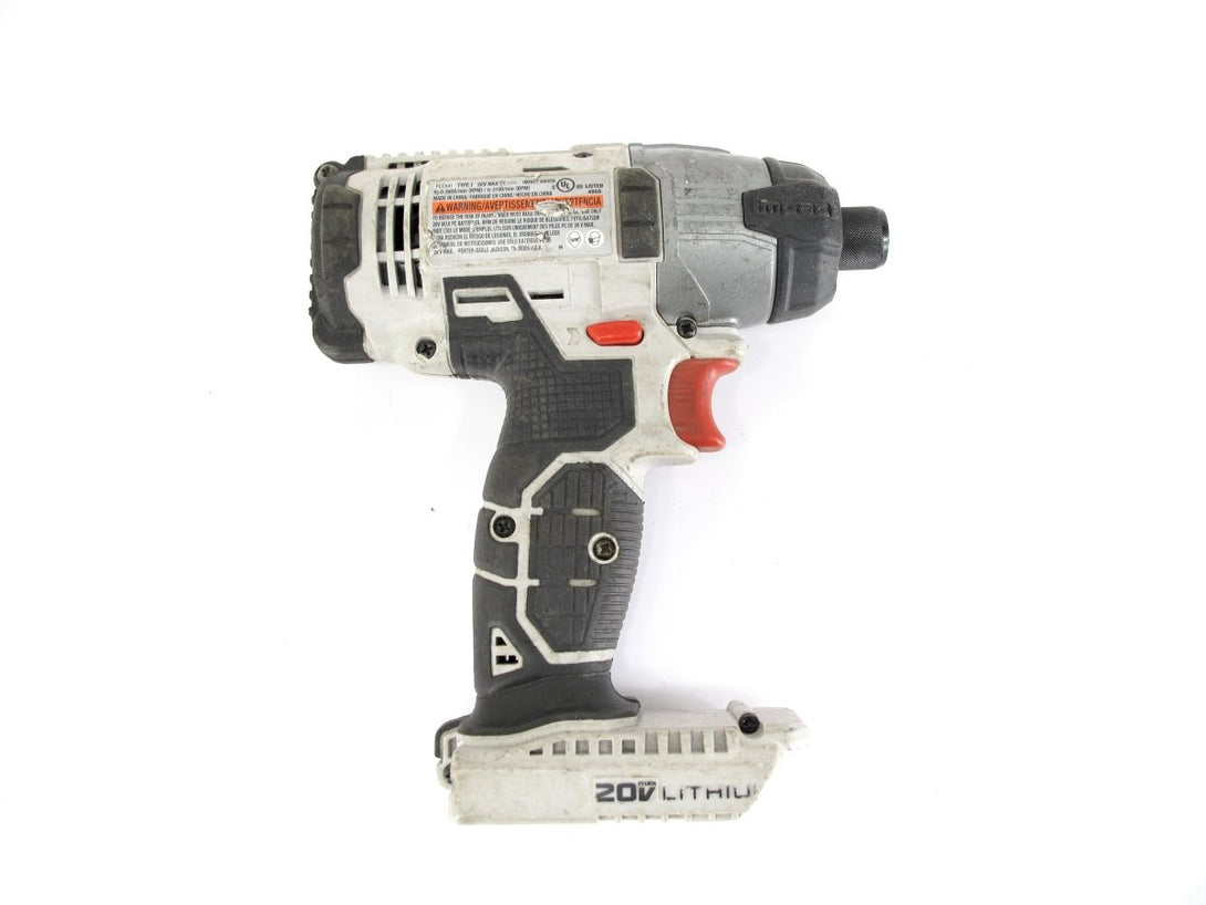 Porter Cable PCC641 20v Max Lithium Ion 1/4" Hex Impact Driver Bare Tool - ZeereeZ