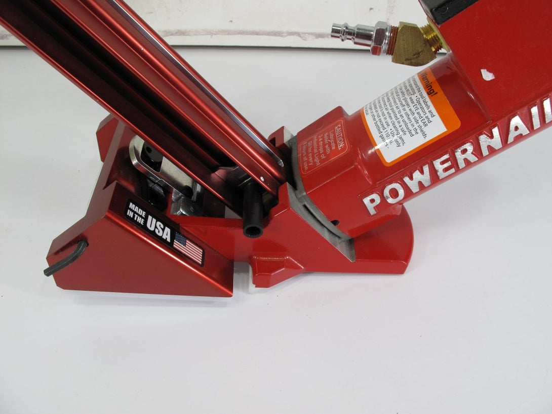 Powernail 50P FLEX Adjustable Hardwood Flooring Nailer Nail Gun w/ Hammer - ZeereeZ