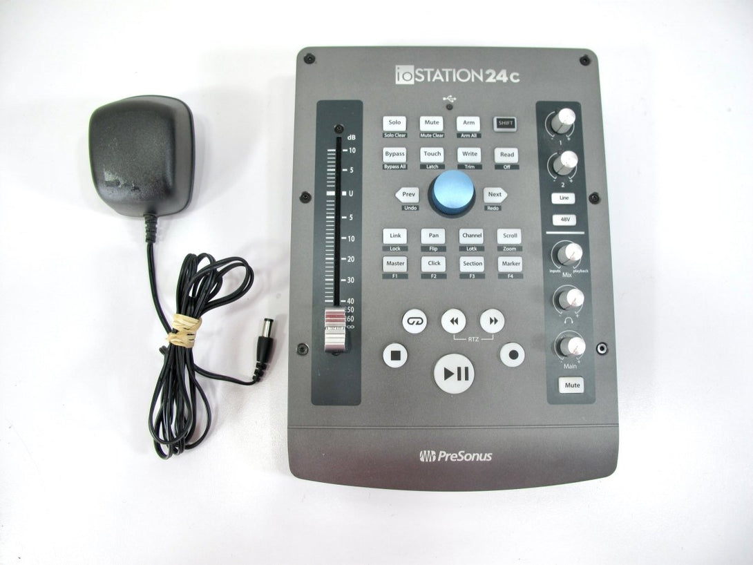 Presonus ioStation 24c USB - C 2x2 Audio Interface and Production Controller - ZeereeZ