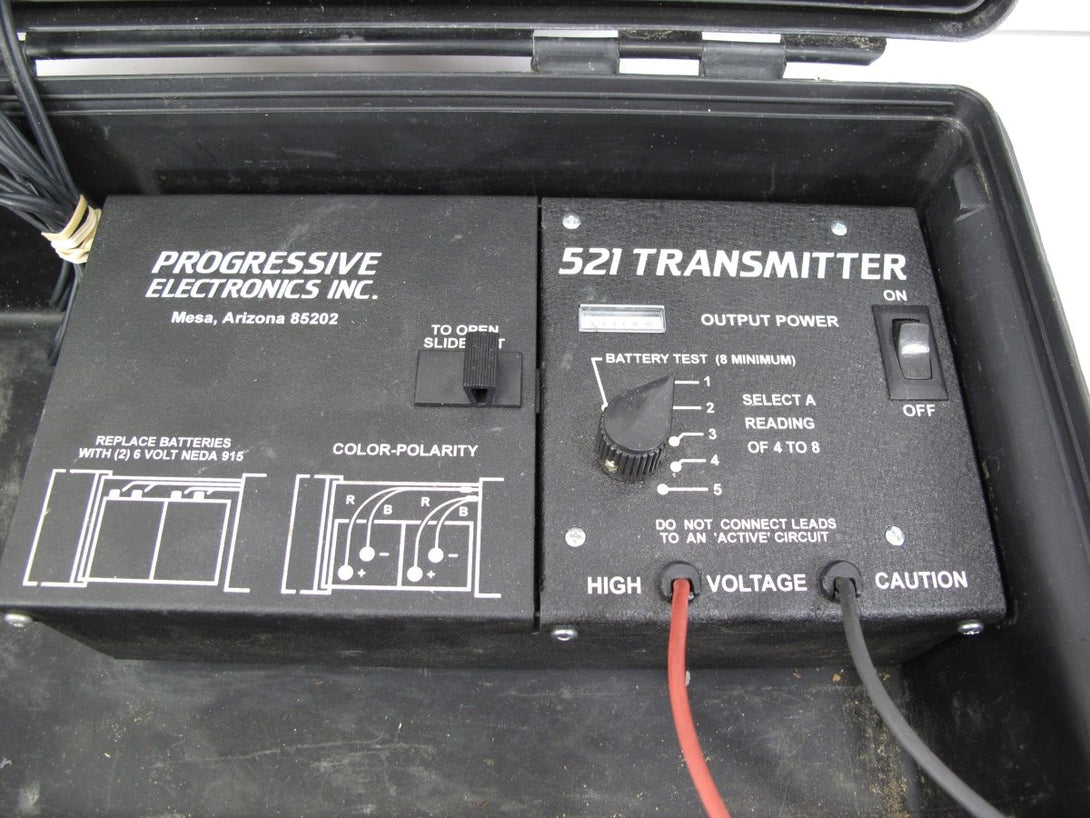 Progressive Electronics 521 Underground Wire & Valve Locator System - ZeereeZ