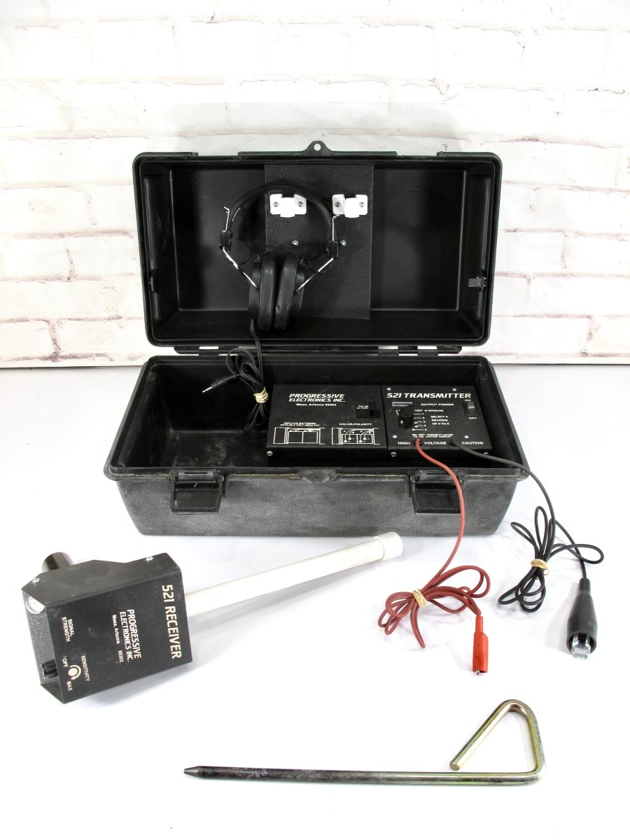 Progressive Electronics 521 Underground Wire & Valve Locator System - ZeereeZ