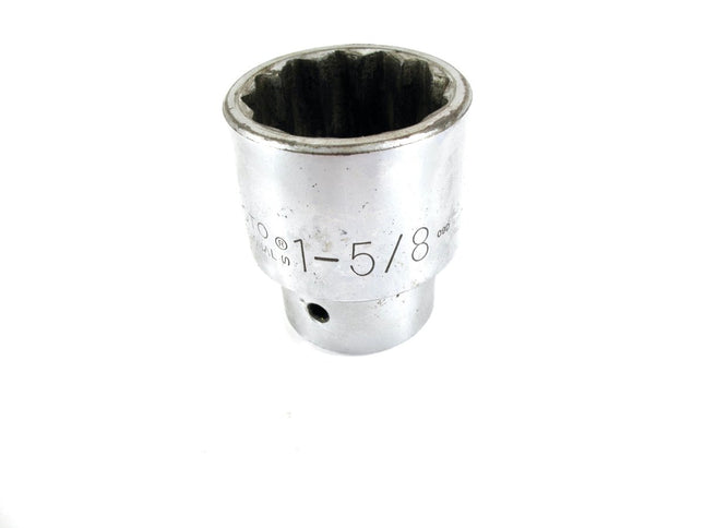 PROTO J5752 1" Drive 1 - 5/8" x 3 - 1/4" 12 - Point SAE Satin Standard Socket - ZeereeZ