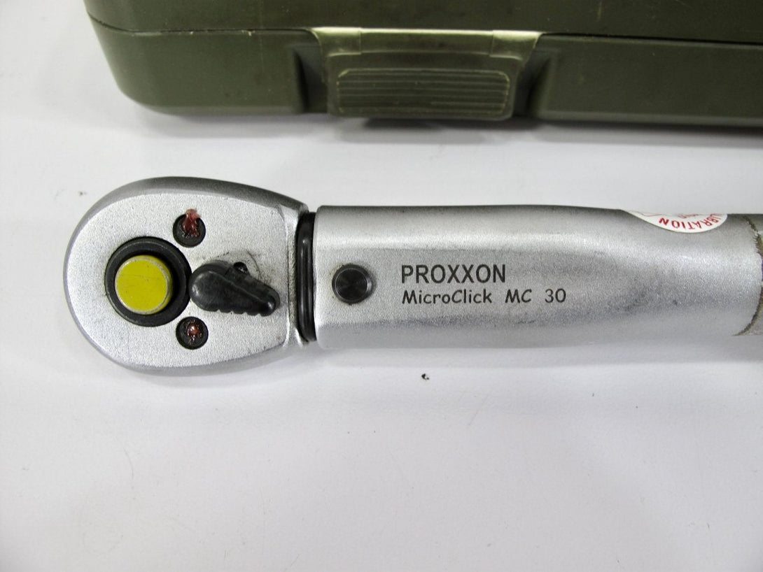 Proxxon Industrial MicroClick MC 30 Click Torque wrench 1/4" 6.3 mm 6 - 30 NMRO - ZeereeZ